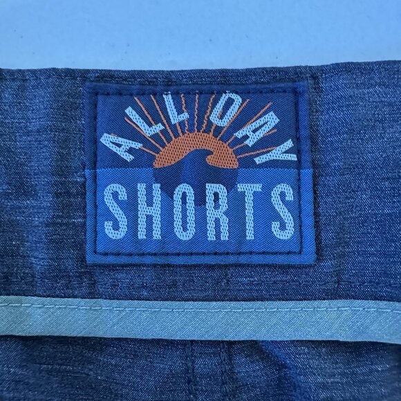 Faherty All Day Shorts Size 35 Dark Gray Stretch Golf Performance - Picture 3 of 9